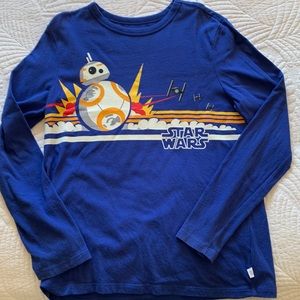 GAP Kids Boys Star Wars Graphic Long Sleeve Tee